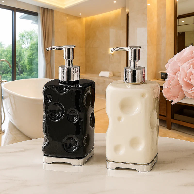 Plastic Soap Dispenser – Refillable Pump Bottle for Home