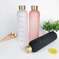Stay Hydrated with 1L Time Marker Water Bottle