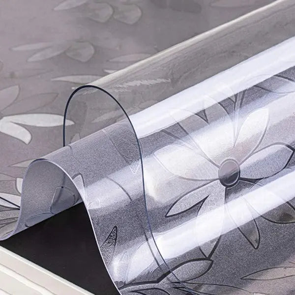 Soft Table Matt Flower Design Waterproof