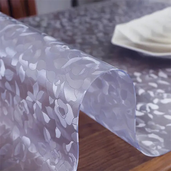 Soft Table Matt Flower Design Waterproof