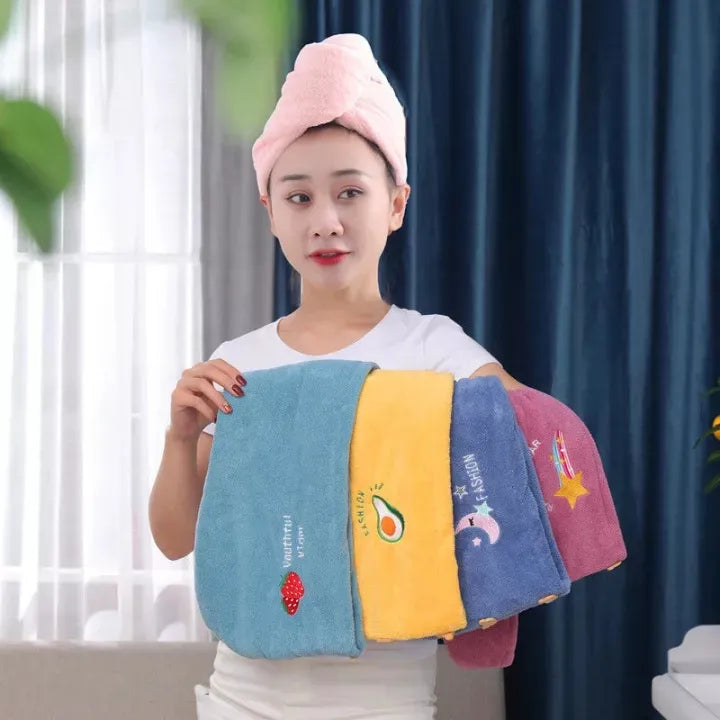 quick hair drying towel