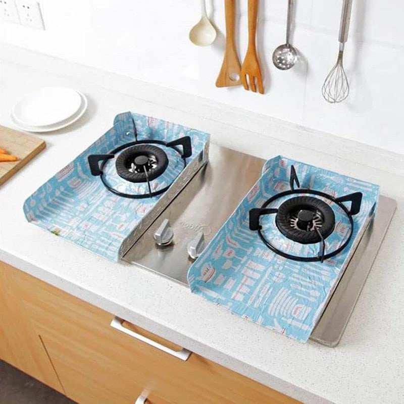 Tin Foil Stove Protectors – Reusable, Non-Stick, Easy Fit