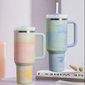 Double Wall Pastel Tumbler – Cute & Leak-Proof Design (Random Colour)
