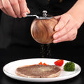 Elegant Wood Spice Grinder – Manual Crank for Fresh Flavor
