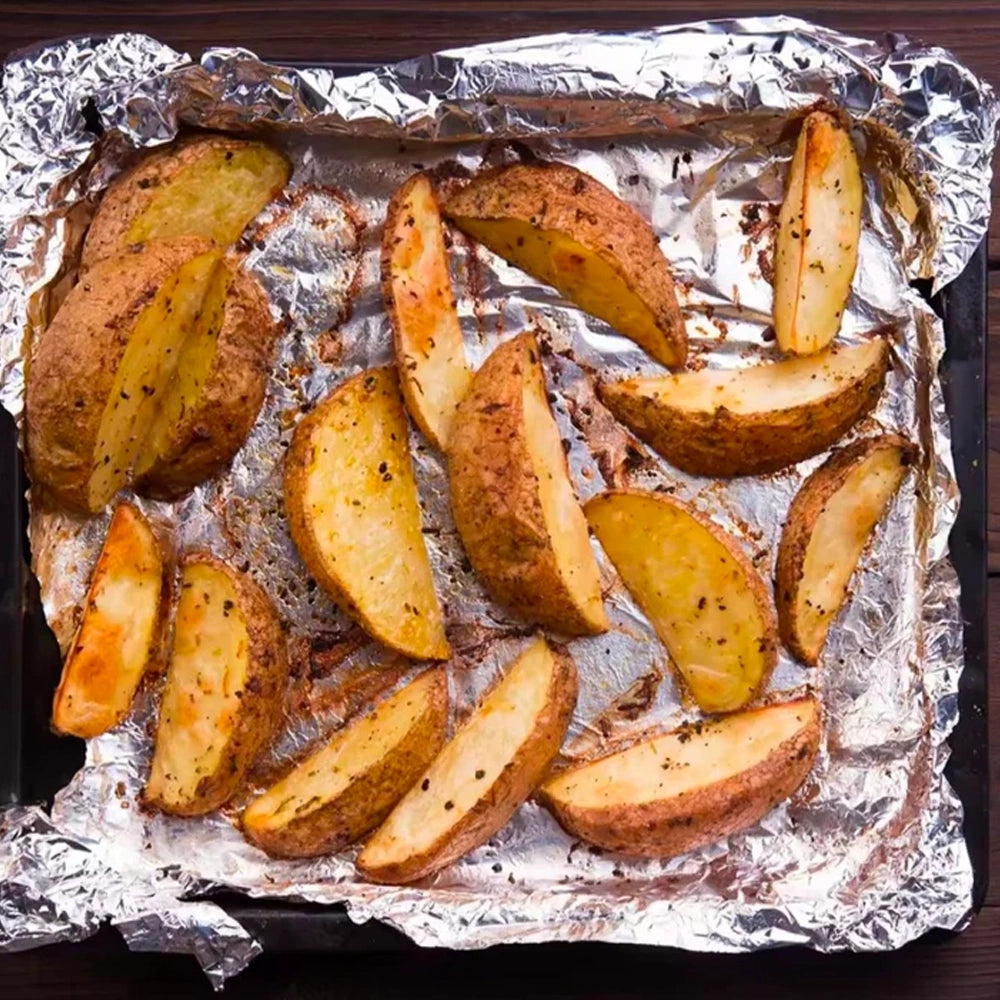 Tin Foil Air Fryer Household Baking Food Grade Service Industry Cooking Barbecue Grill Barbecue Aluminium Foil