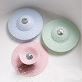 Silicone Sink Drainer Kitchen Bathroom Anti-Clogging Filter Floor Drain Cover
