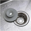 Silicone Sink Drainer Kitchen Bathroom Anti-Clogging Filter Floor Drain Cover