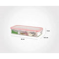 Plastic food Container 4 Section Box 1.8LTR