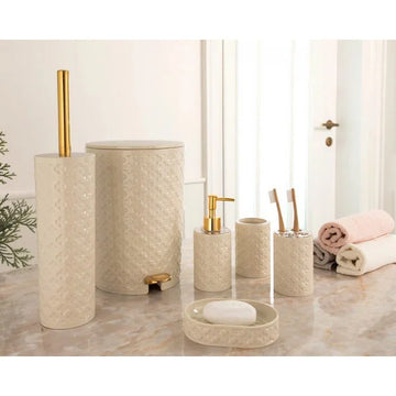 Bathroom Accessories 6 IN 1 Acrylic Bath Set