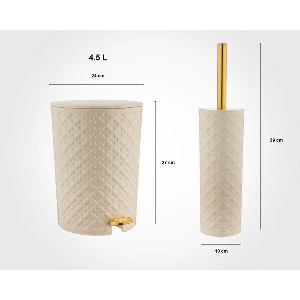 Bathroom Accessories 6 IN 1 Acrylic Bath Set