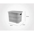 Laundary Basket With Lid Small Size