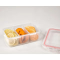 Plastic food Container 3 Section Box