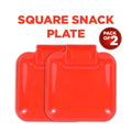 Square Snack Plate (Pack of 2)