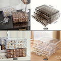 Clear Acrylic Jewelry Organizer – Multi-Layer Storage for Necklaces, Rings & More