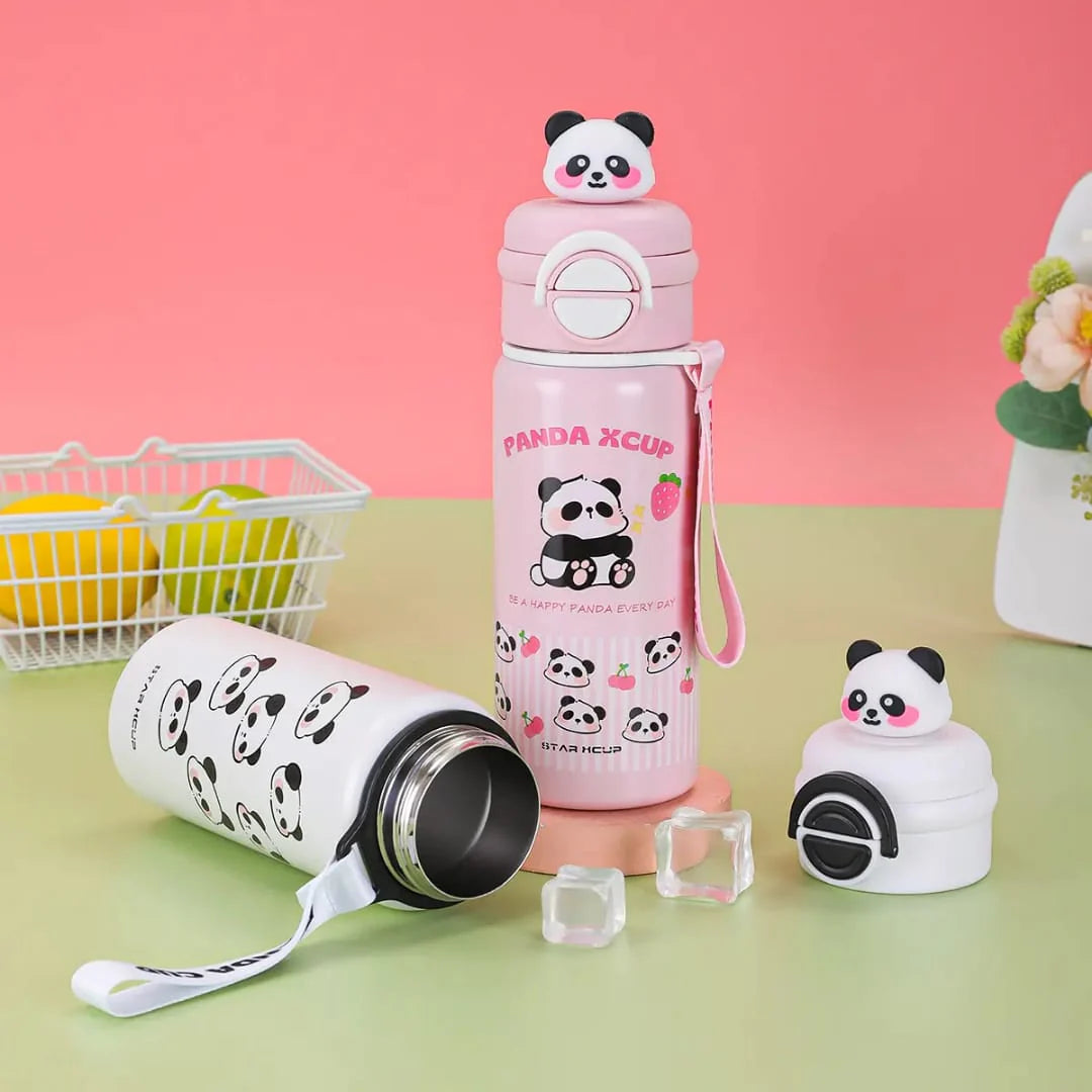 Adorable Panda Kids Water Bottle – Safe, Fun & Durable