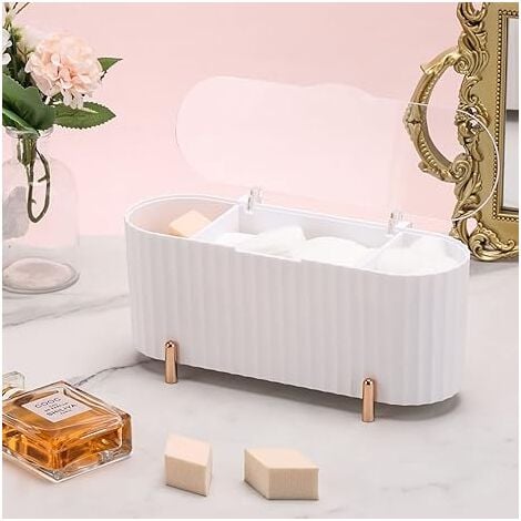 Makeup Storage Box for Cotton Pads & Beauty Tools
