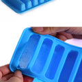 Aomily 10 Holes Finger Shaped Silicone Cookies Chocolate Jelly Candy Cake Bakeware Mold Pastry Bar Ice Block Mould Baking Tools