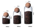 Glass Storage Jar Set – 3 Pieces with Lids for Pantry