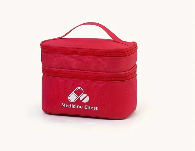 Pill Organizer Pouch – Compact, Zippered & Durable