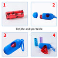 Led Lighted Dog Poop Bags Dispenser-Portable Degradable Waste Bags for Our Dog & Cat Cleaning