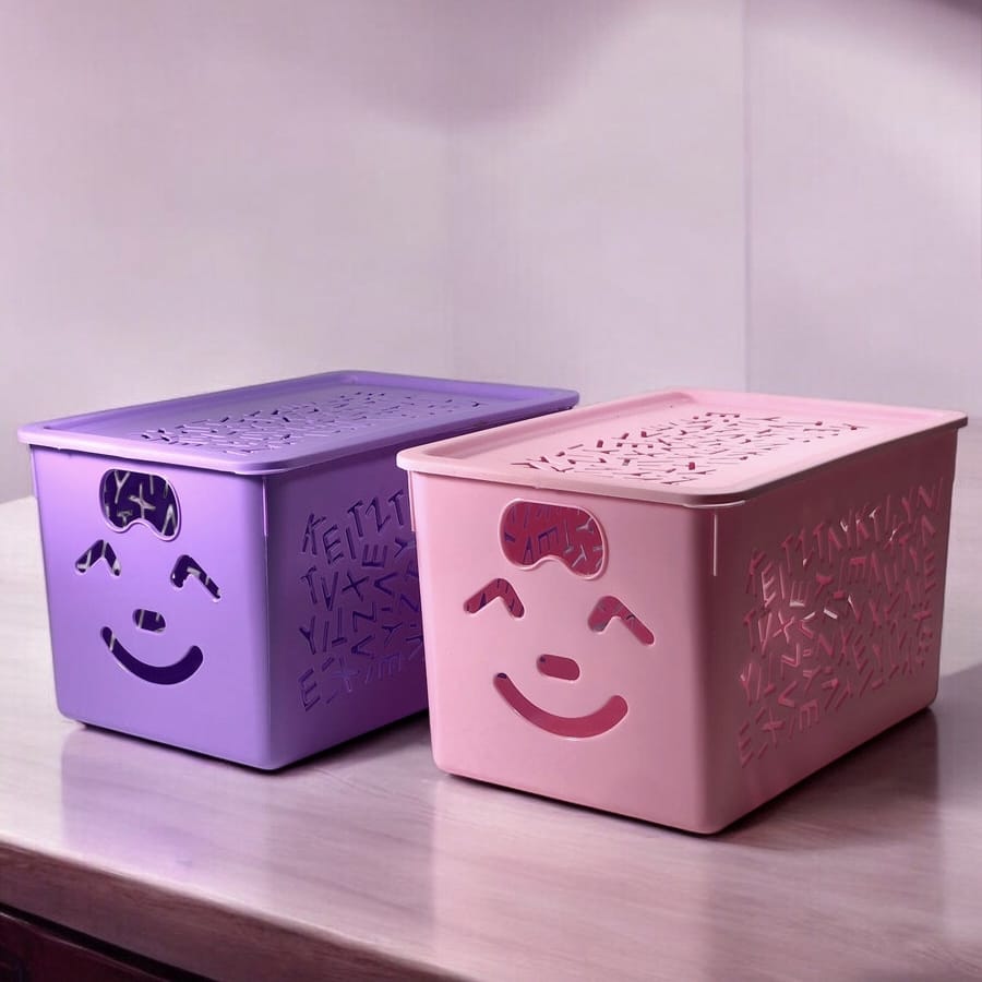 Smile Basket with Cap (3 Pc) Set