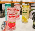 Fresh Girl Korean-Style Plastic lce    Cup Refrigerator for Cooling And Preserving Drinks