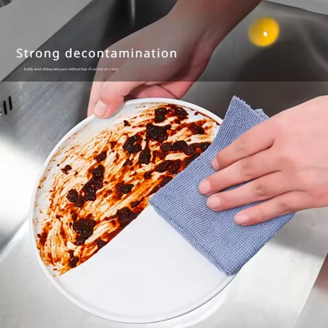 20 Pcs Lazy Rag Cleaning Cloths Ultra Absorbent Reusable Non-stick Degreasing Quick Drying Versatile Cloths Kitchen Cleaning