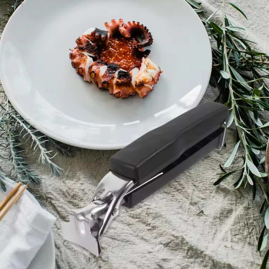 Hot Plate Gripper-Stainless Steel Anti-Scalding Bowl Clip With Silicone Handle for Moving Hot Plate, Pans, microwave Dishes