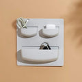 Plastic Self-Adhesive Storage Rack