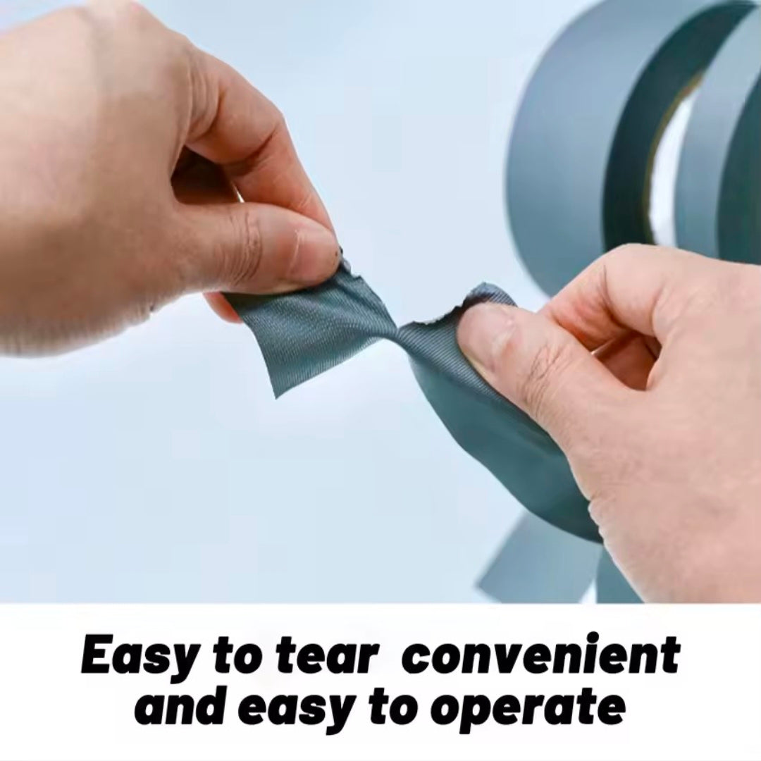 High Temperature Resistance Aluminum Foil Tape Kitchen Pipe Repair Tape Adhesive Sealing Foil Heat Insulation Leak Proof Tape