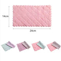 10pcs Microfiber Towel Absorbent Kitchen Cleaning Cloth Non-stick Oil Dish Towel Rags Napkins Tableware Household Cleaning
