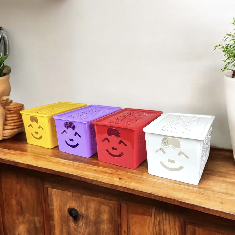 Smile Basket with Cap (3 Pc) Set