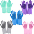 Silicone gloves 1 Pair Dishwashing Cleaning