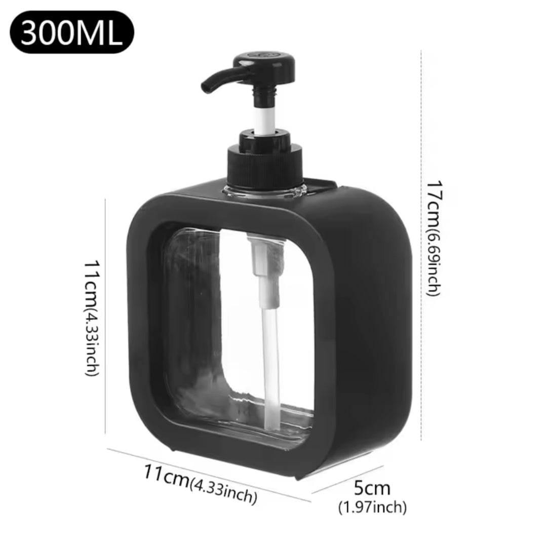 Visible Soap Dispenser 300ml 500ml Bathroom Hand Wash Lotion Pump Bottle for Skincare and Personal Care