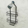Hanging Shower Organizer Bathroom Shelf With Soap Holder Metal 3 Layers Shower Storage Shelves Bathroom Accessories Storage Rack
