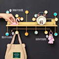Metal Stainless Hook Hanger Wall Hooks For Clothes Coat Hat Bag Towel Bedroom Living Room Key Holder Rack Nordic Wall Decor