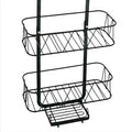 Hanging Shower Organizer Bathroom Shelf With Soap Holder Metal 3 Layers Shower Storage Shelves Bathroom Accessories Storage Rack