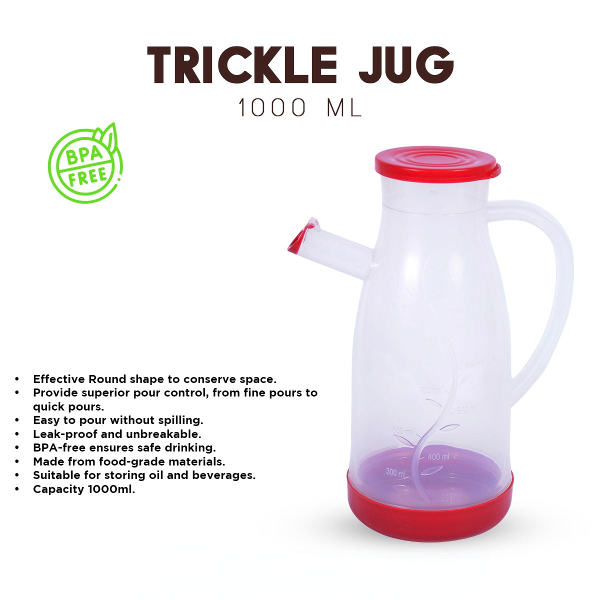 Trickle Jug 1000ml