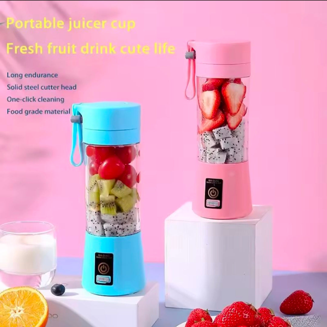 Xiaomi Portable Mini Blender for Shake and Smoothie Rechargeable 380ml Traveling Fruit Juice Cup Hand Fruit Blender  Juicing Cups