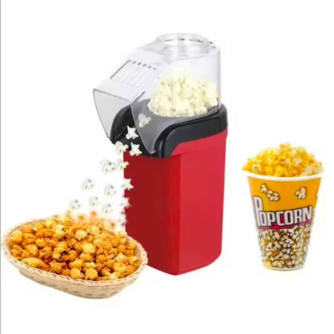 Popcorn Machine High Popping Rate Fully Automatic popcorn Machine Electric Air Popper Mini Popcorn Machine for Home Kitchen