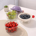 Layer Colander Home Decoration kitchen container Multifunctions for Healthy Fruit Washer
