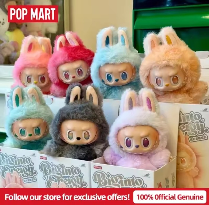 Genuine Pop Mart Labubu Plush Toy – Blind Box Collectible