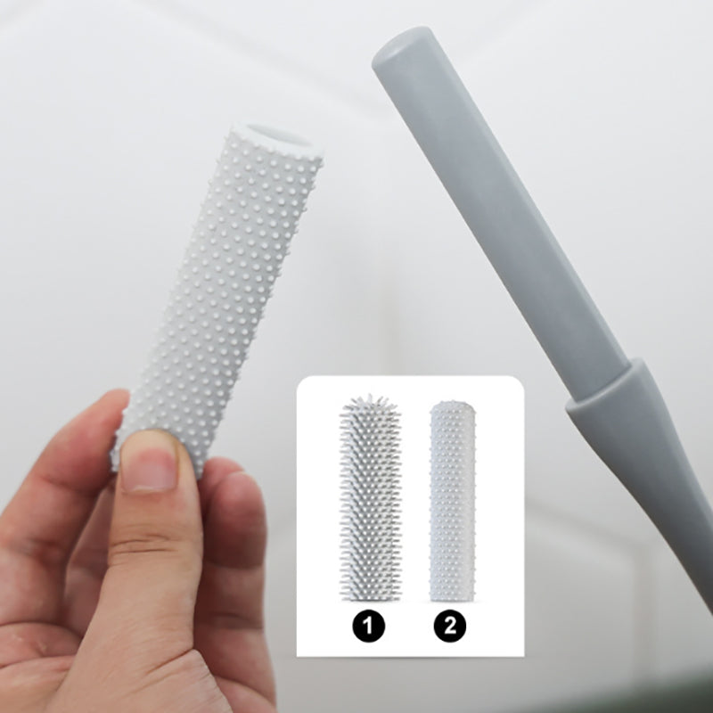 Long Handle Foot Brush Soft Bristles Cleaning Toe Gaps Dead Skin Removal Shower Bath Tool Elderly Foot Care