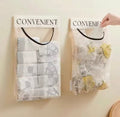 Hanging Mesh Trash Bag Holder – Reusable & Space-Saving
