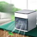 Desktop Fan Silent Cooling Air Circulator for Office Dormitory with Built-in Humidifier 3-Speed Adjustable Personal Air Cooler