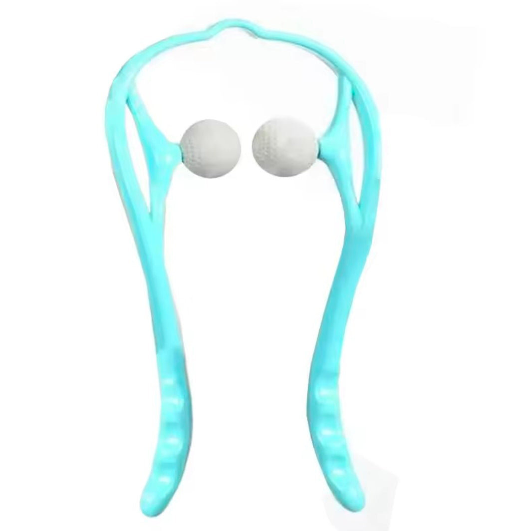 Manual Neck Massager Fitness Equipment Health Care Exercise Tool Beauty Body Manual Neck Massage Small Tool Fitness Exercise