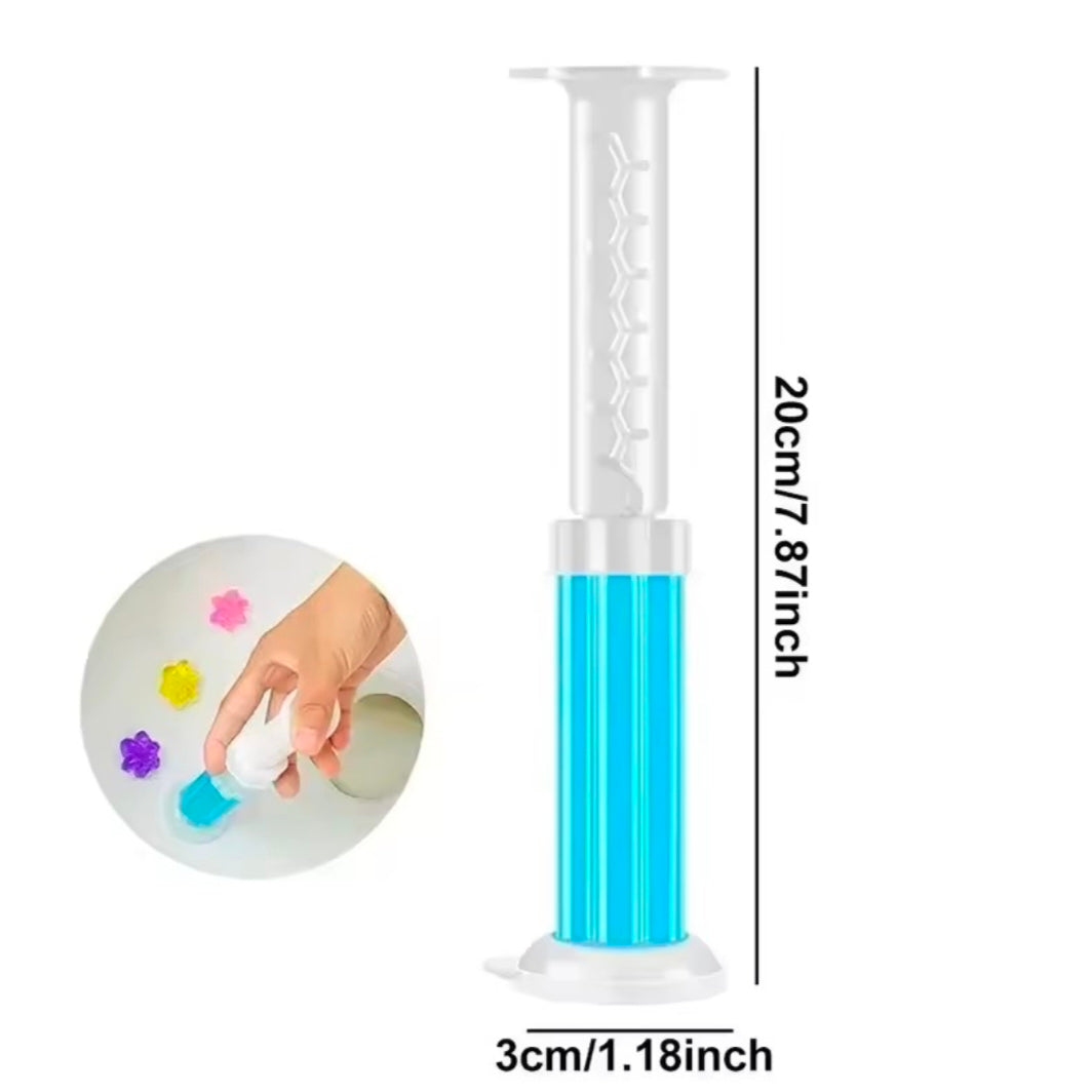 Flowers Gel Toilet Freshener Bowl Cleaner Flower Fragrance Air Perfume Aromatic Closestool Toilet Deodorizer Cleaning