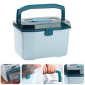 Plastic Storage Box Medical Box Organizer Double-Layer Multi-Functional Portable Medicine Cabinet Family Emergency first aid kit