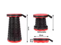 Portable Camping Chair Set with Mini Foldable Stool, Adjustable Fishing Chair for Outdoor Activities