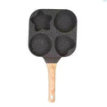 Frying Pan Nonstick Grill Pan 4- Cup Egg Frying Pan for Gas Stove and Induction Cookware